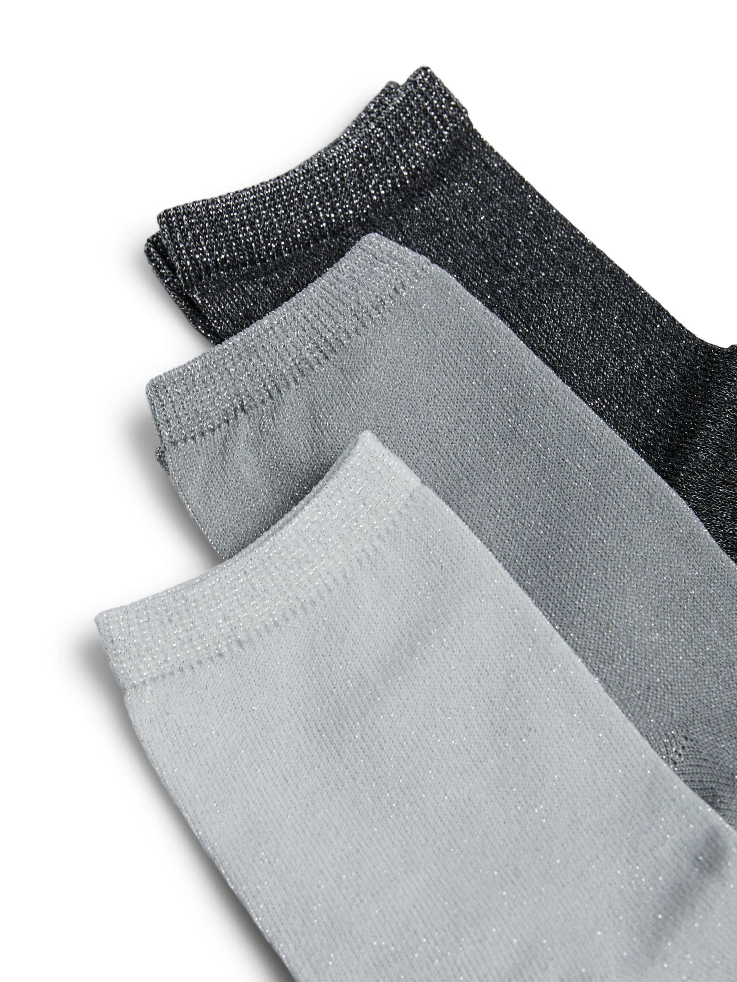 PIECES Κάλτσες 'PCSHIRLEY' σε γκρι