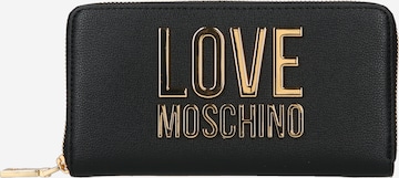 Love Moschino Lommebok i svart: forside