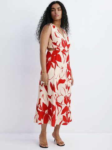 MANGO Dress 'Olimpio' in Red