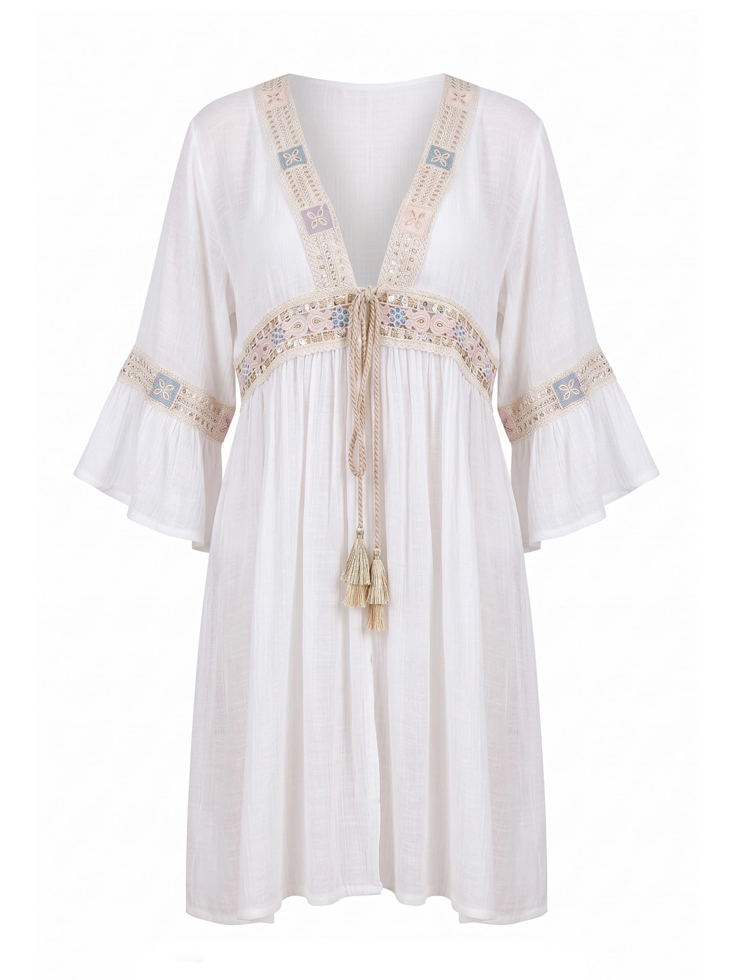 Vivi Idee Tunic in White: front