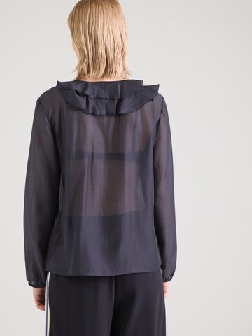 COMMA Blouse in Blauw
