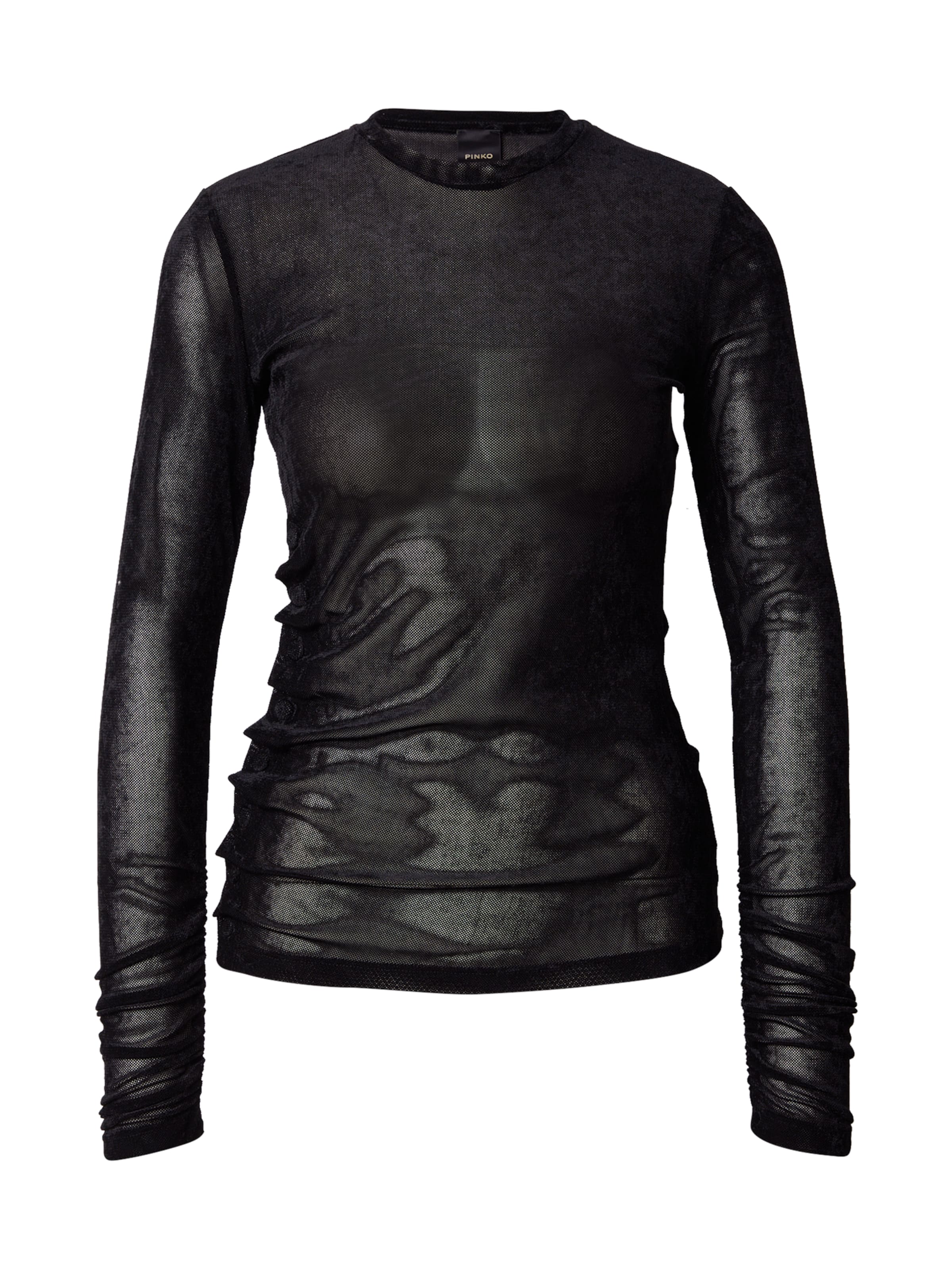 PINKO Μπλουζάκι 'MAGLIA' σε μαύρο: μπροστά