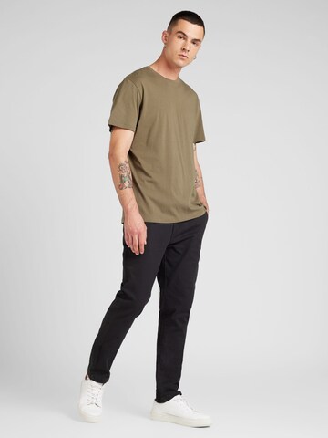 SELECTED T-Shirt 'SLHAspen' in Grün
