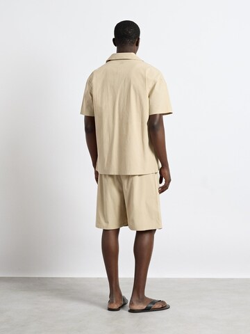 Burocs Regular Fit Hemd‌‌‌‌‌ in Beige