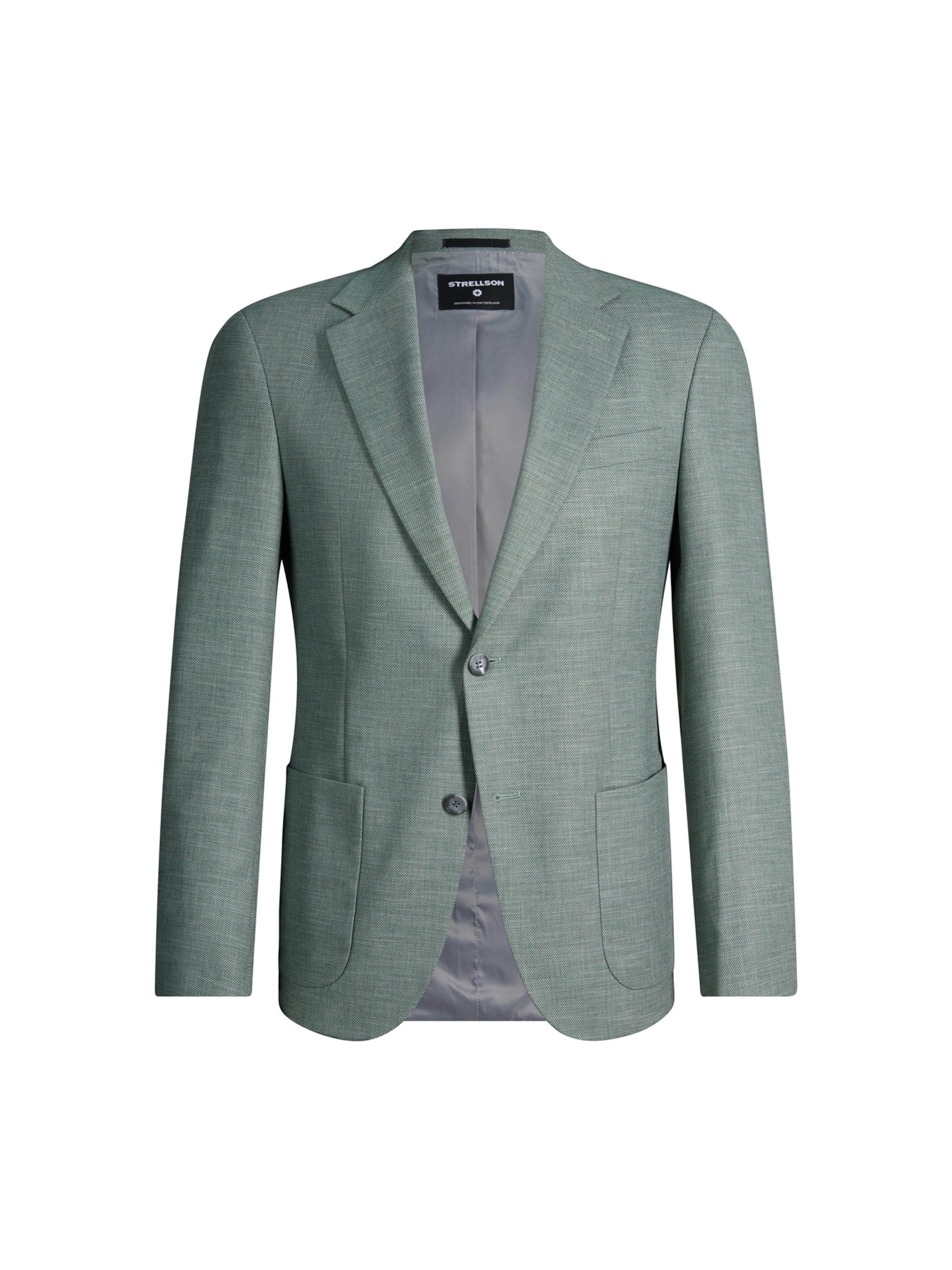 STRELLSON Slim fit Business blazer ' Arndt ' in Green: front