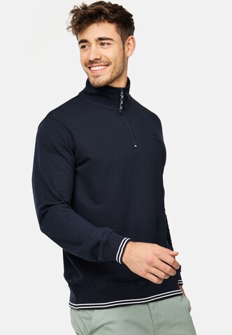 INDICODE JEANS Sweatshirt 'Nate' in Blue