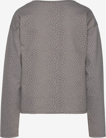 Sweat-shirt LASCANA en gris