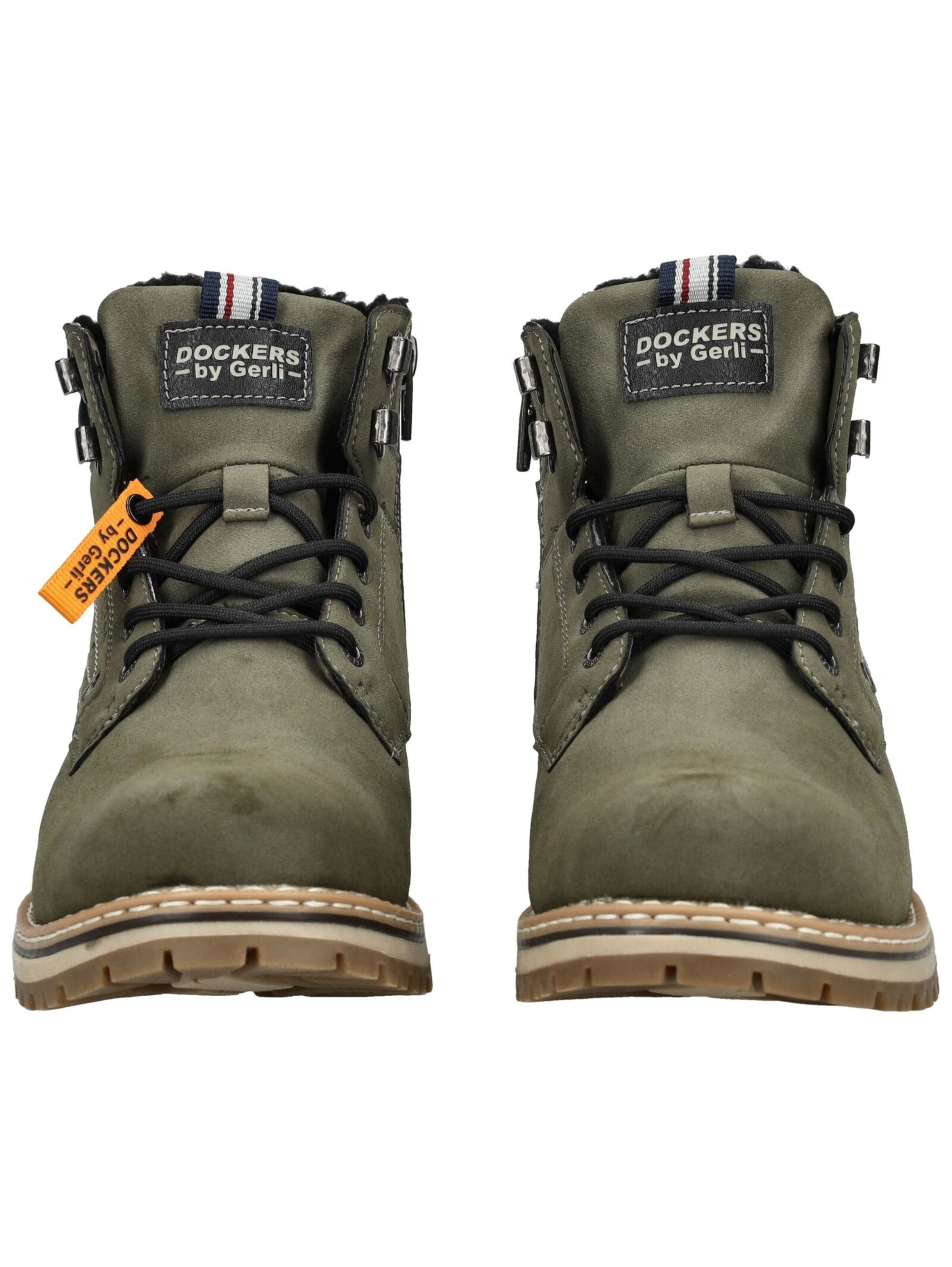 Bottines à lacets Dockers by Gerli en vert