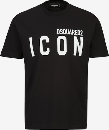 DSQUARED2 Shirt in Zwart: voorkant