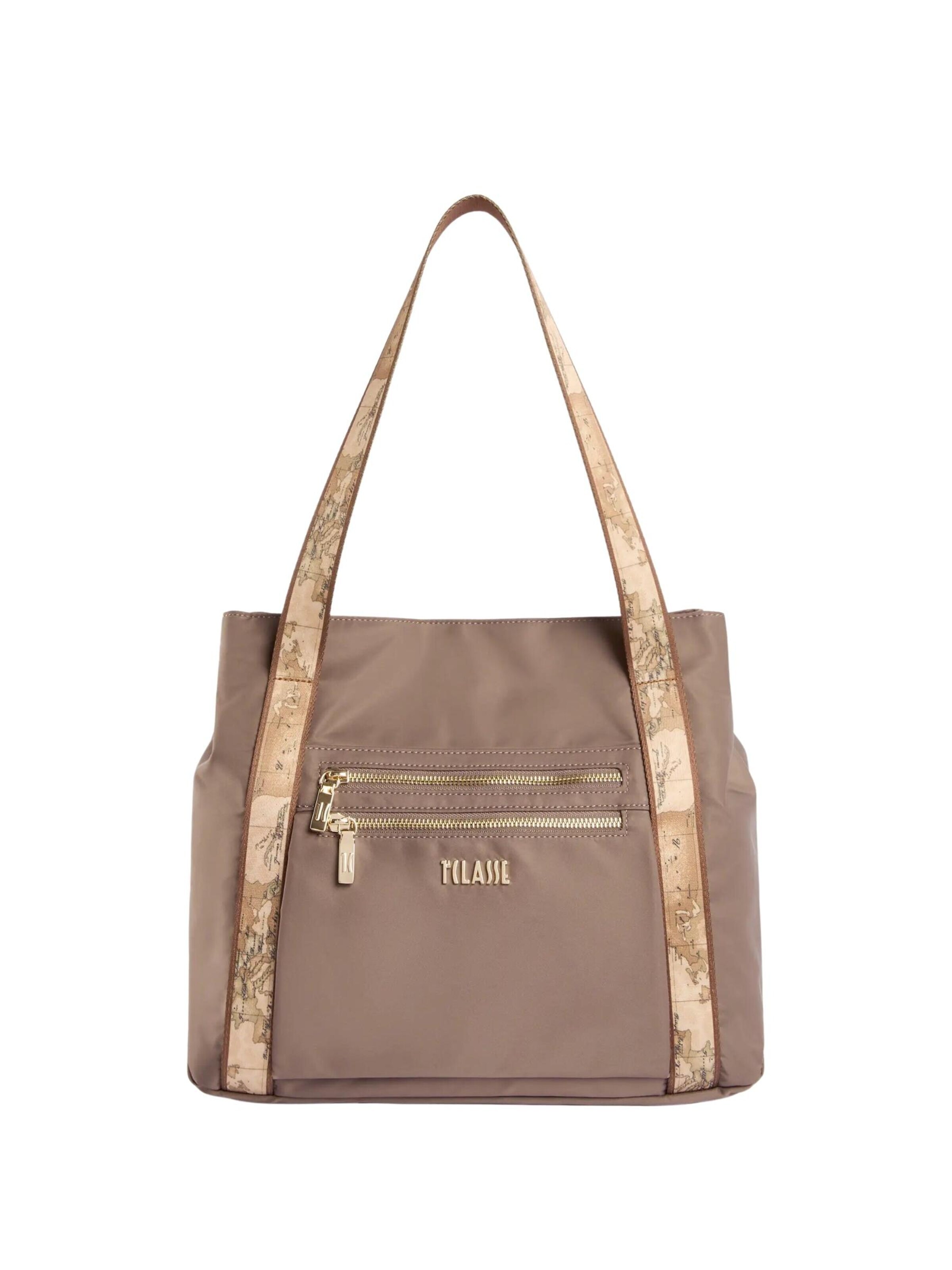 Alviero Martini Torba na ramię 'alviero martini shopping bag BORSA' w kolorze beżowy: przód