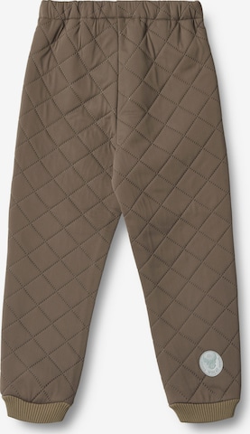 Wheat Tapered Athletic Pants 'Alex' in Brown