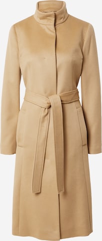 BOSS Between-seasons coat 'Casenosa' in Beige: front