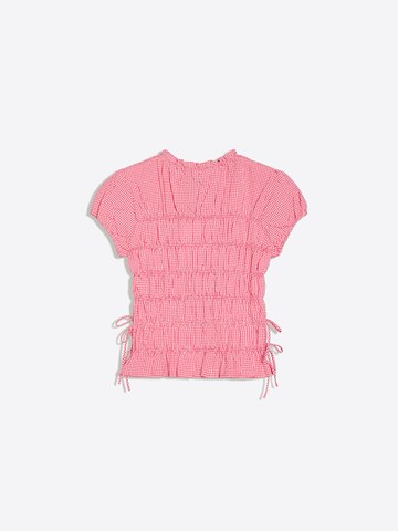 Chemisier Bershka en rouge