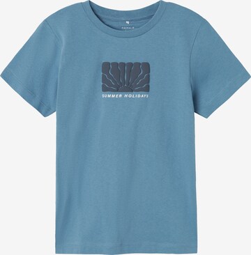 NAME IT Shirts 'HALBERT' i blå: forside