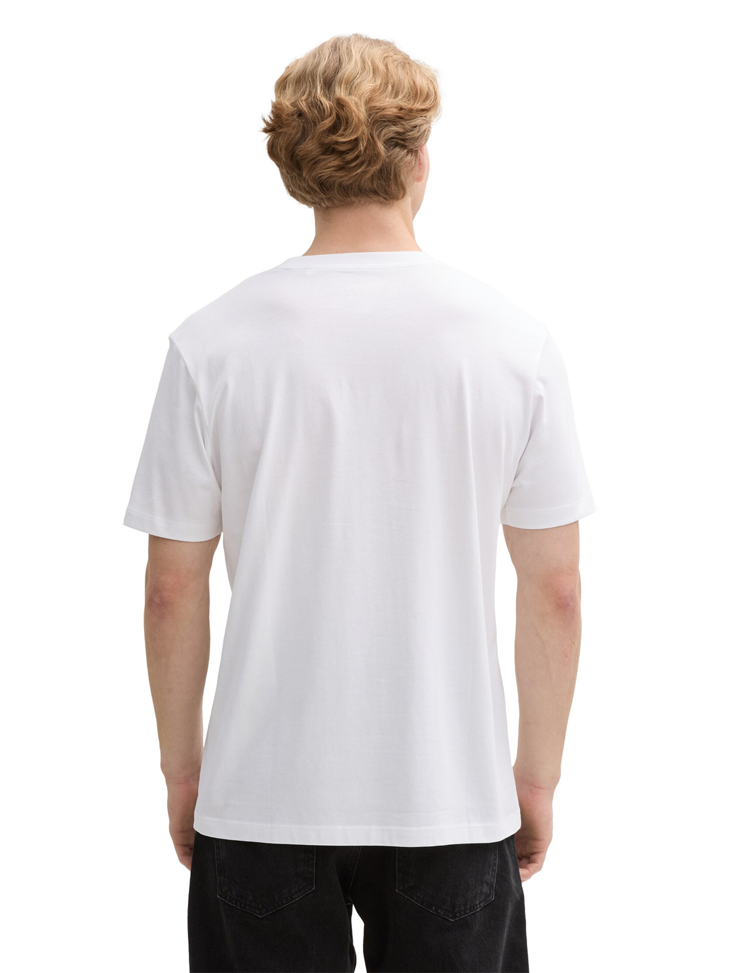 TOM TAILOR DENIM Bluser & t-shirts i hvid