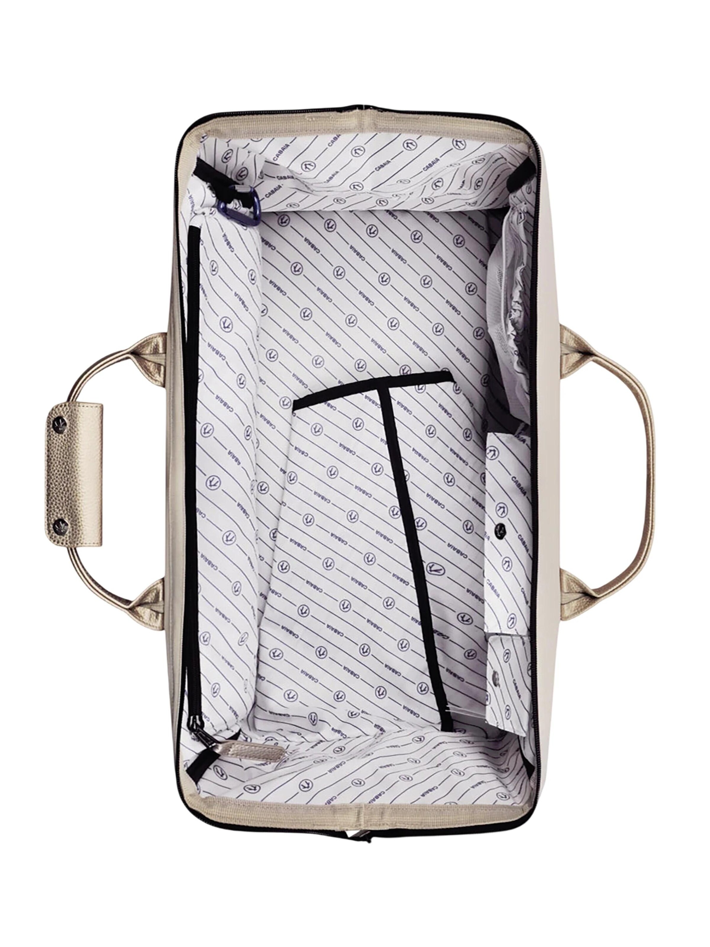 Cabaia Travel Bag in Beige
