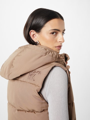 Gilet 'EVEREST' di Superdry in marrone