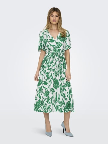 Robe 'HALIA' ONLY en vert