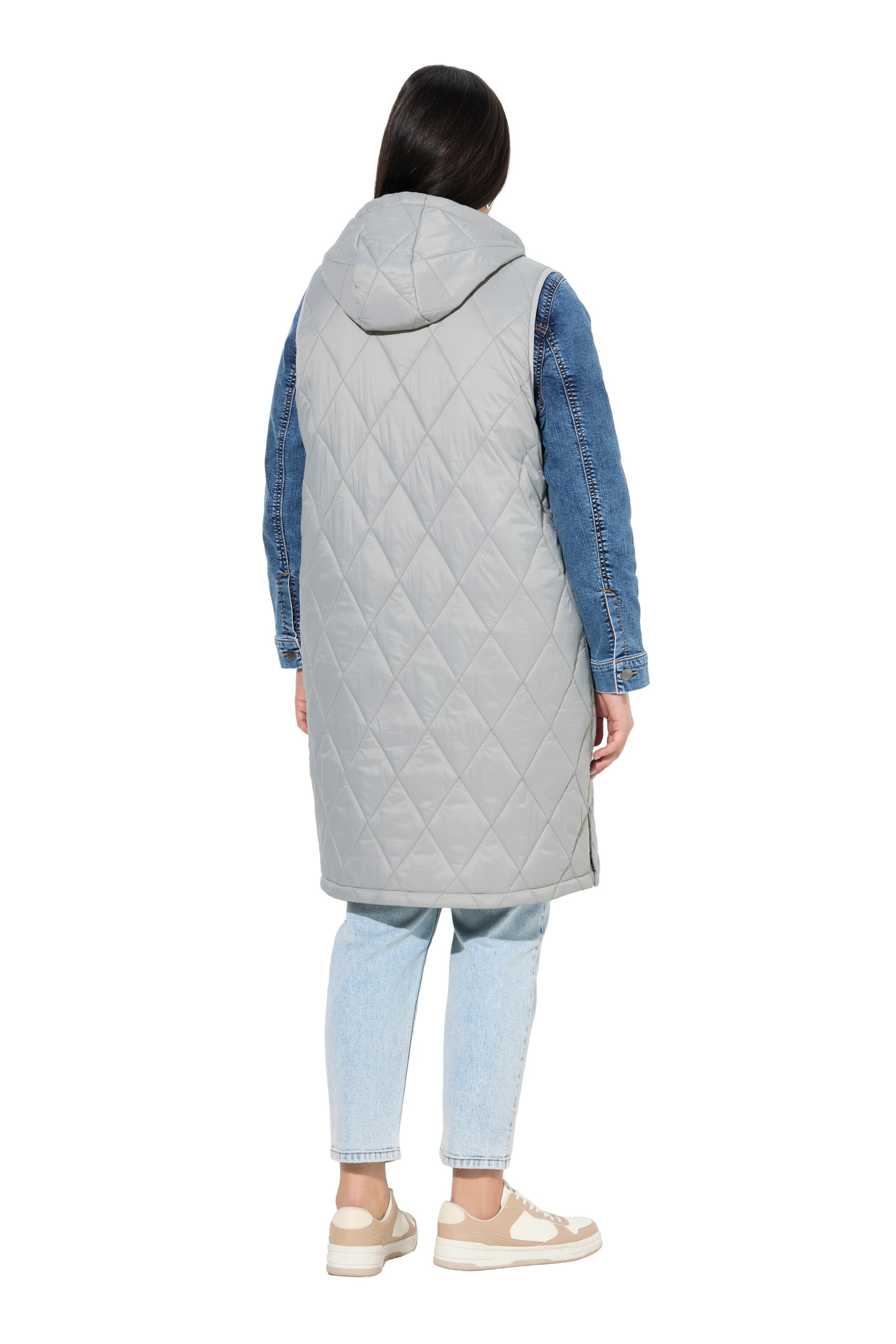 Ulla Popken Vest in Grey