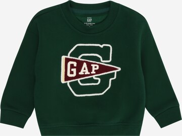 GAP Sweatshirt 'VARSITY' in Green: front