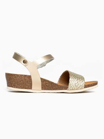Bayton - Sandalias 'LEGANES' en oro