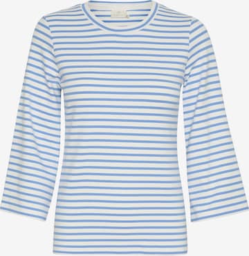 T-shirt 'Liddy' Kaffe en bleu : devant