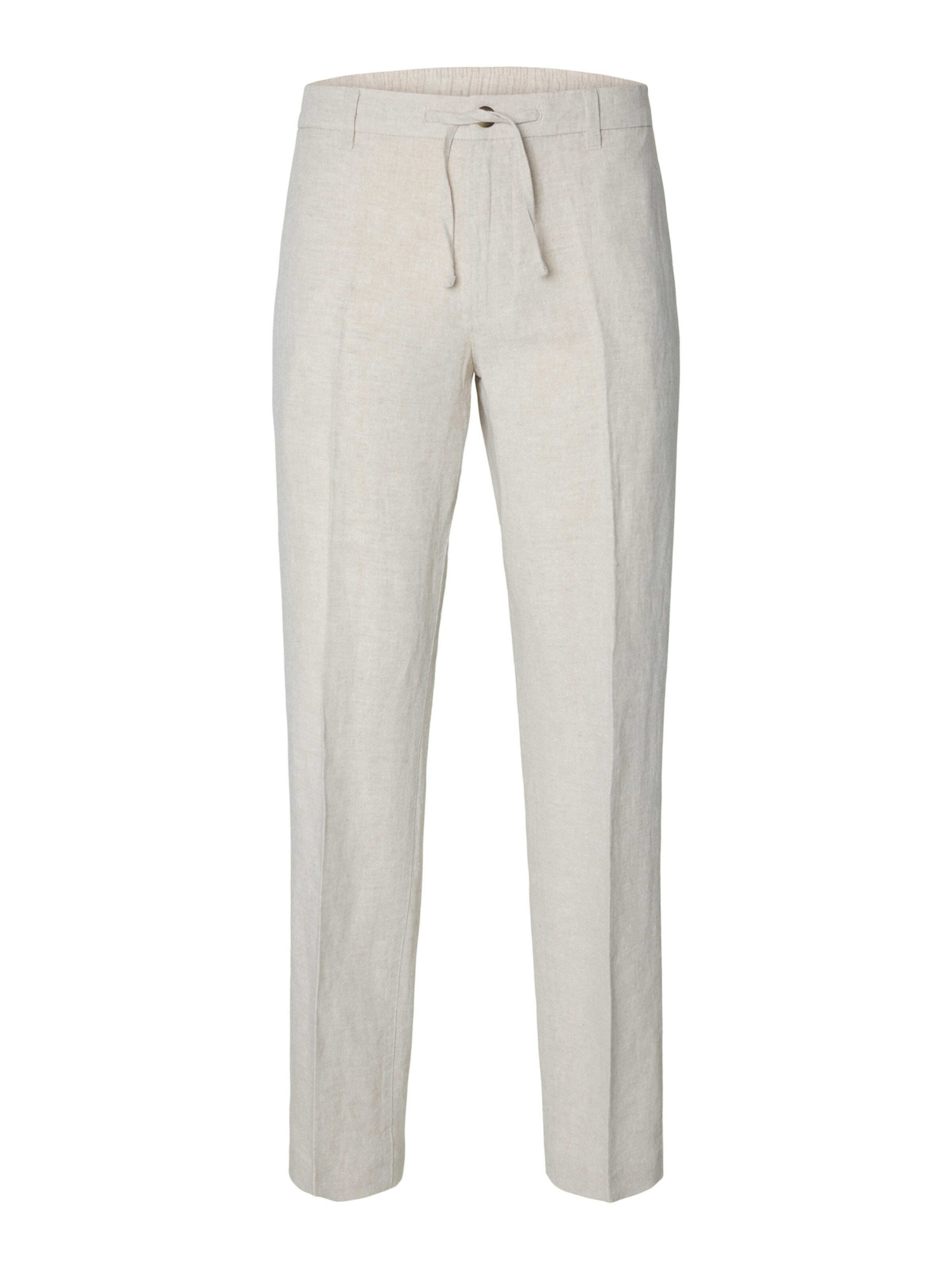 SELECTED Pantalon 'SLH196-OLE SUN' in Wit: voorkant