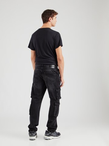 juoda Only & Sons Standartinis Darbinio stiliaus džinsai 'ONSEDGE'