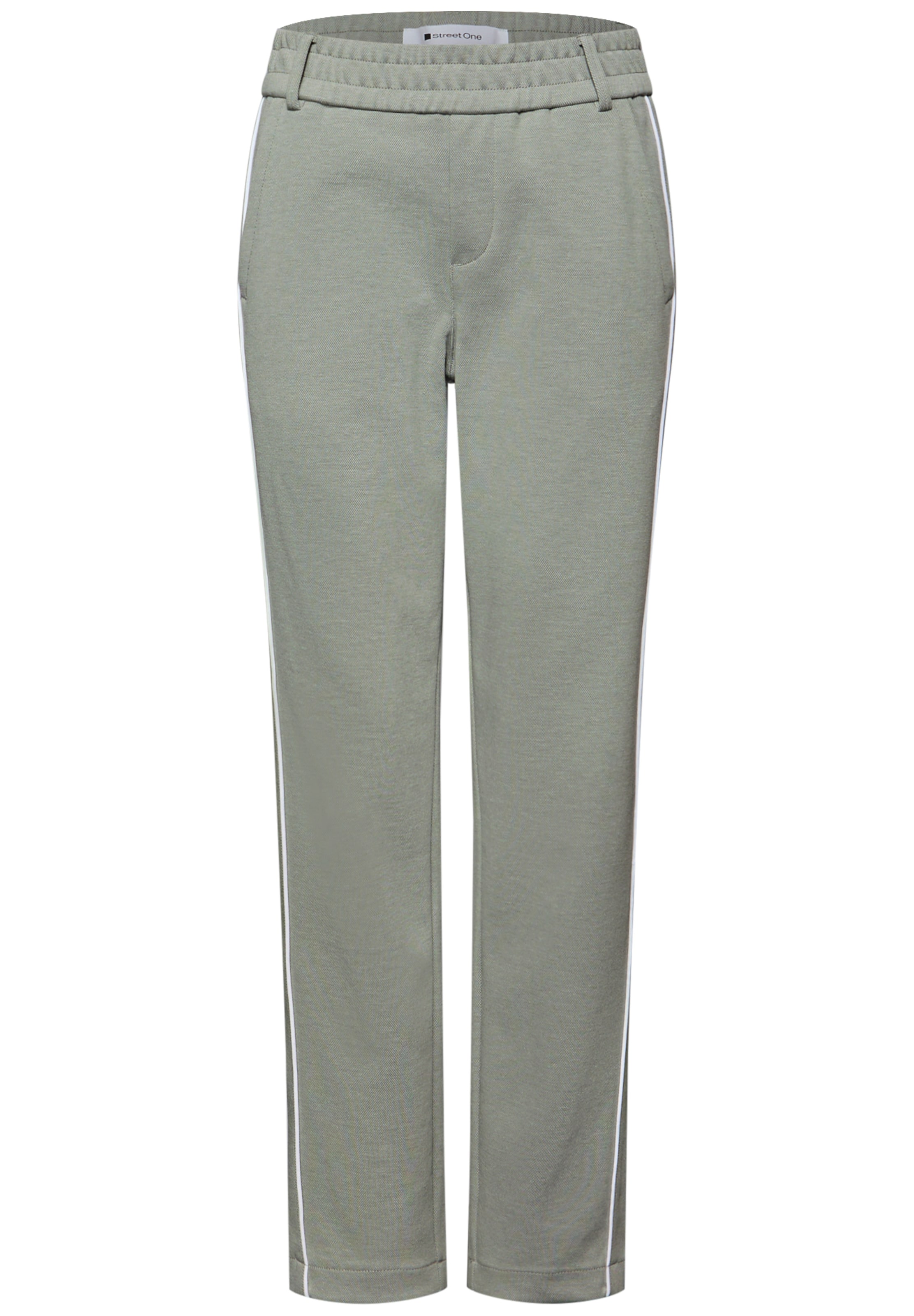 STREET ONE Pants in Green: front
