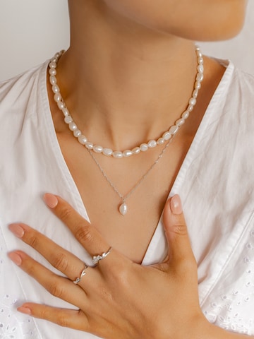 Hey Happiness - Cadena 'Harmony' en plata: frente