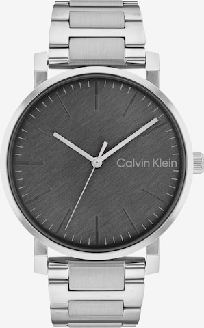 Calvin Klein - Reloj analógico en plata: frente