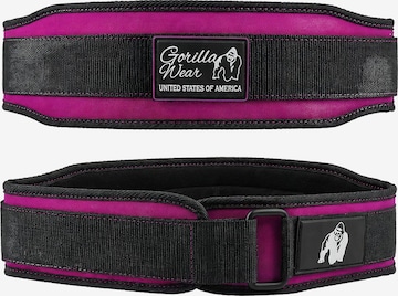 Attrezzatura sportiva di Gorilla Wear in nero: frontale