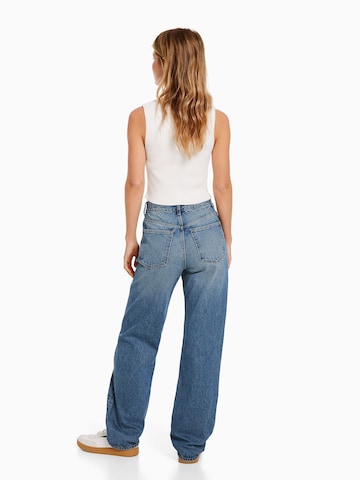 regular Jeans di Bershka in blu