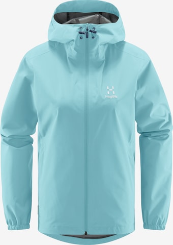 Haglöfs Outdoor Jacket 'Buteo' in Blue: front