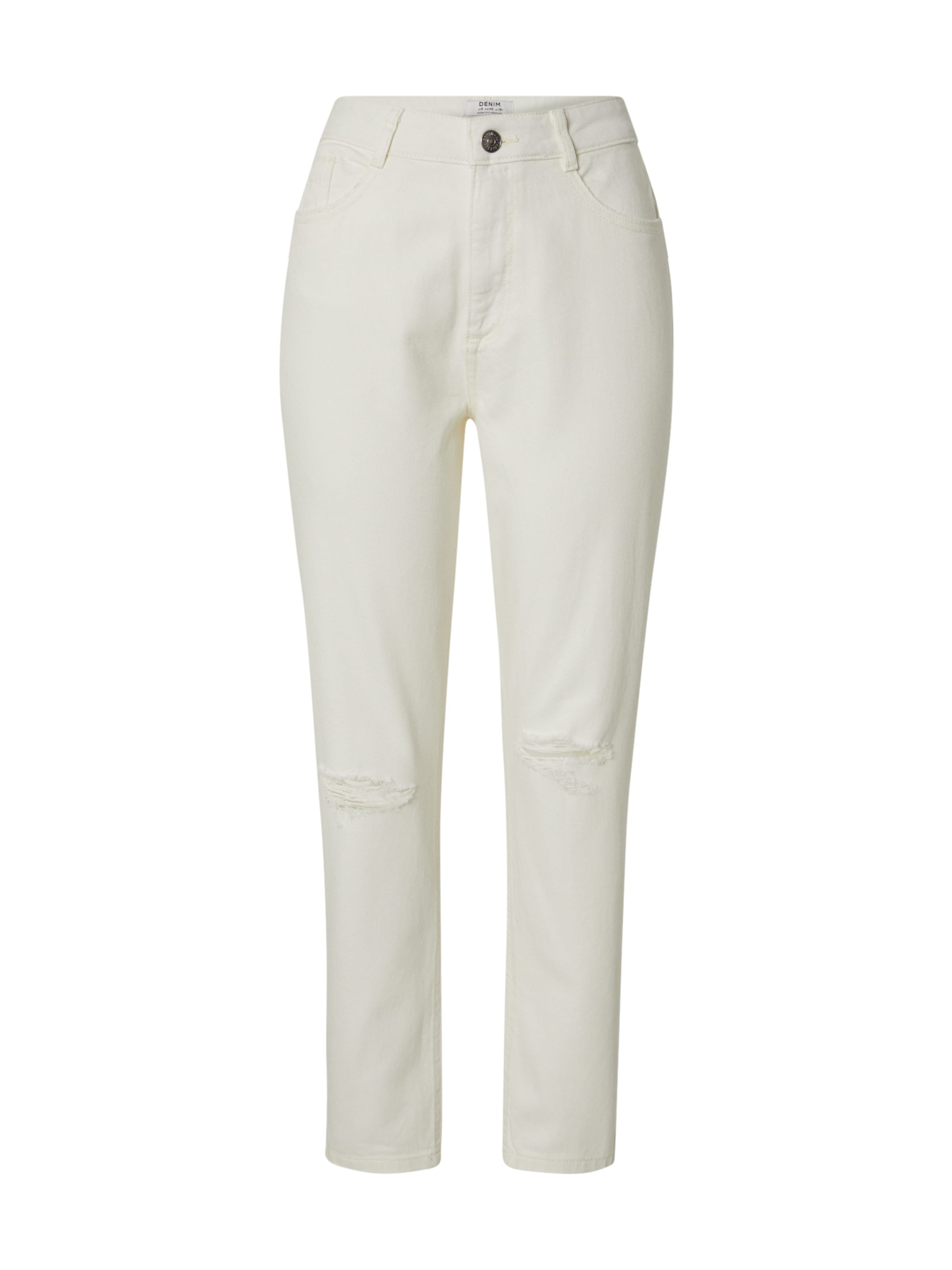 Dorothy Perkins Slimfit Jeans in Wit: voorkant