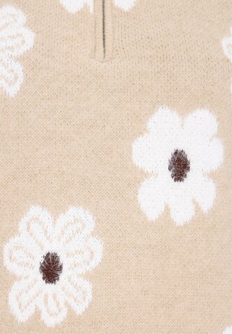swirly - Pullover em bege