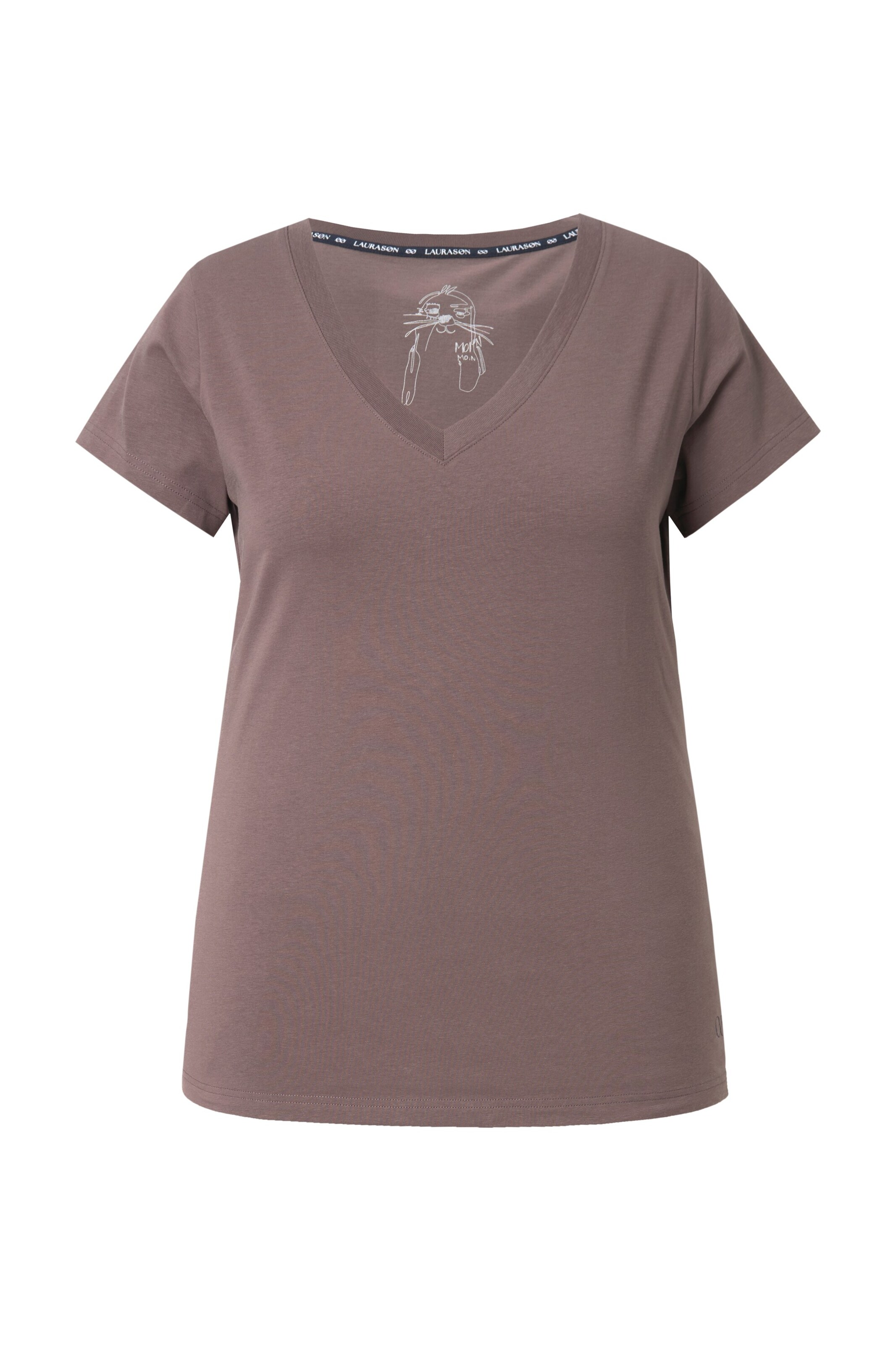 LAURASØN Shirt in Grau: Vorderseite