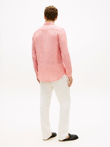 TOMMY HILFIGER Regular Fit Hemd in Orange