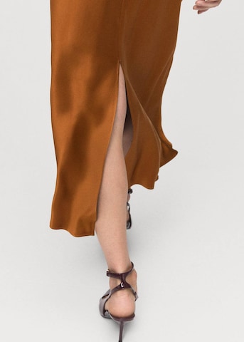 MANGO Kleid 'Tayler' in Braun