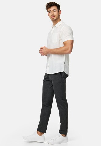INDICODE JEANS Regular fit Button Up Shirt in White