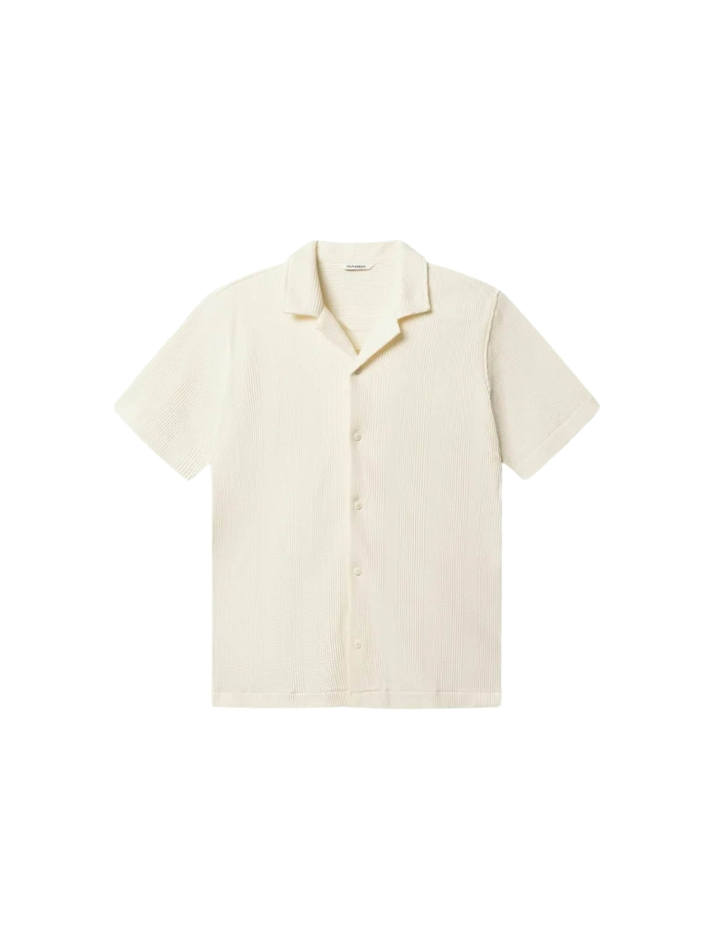 Coupe regular Chemise ' GABvalente ' GABBA en beige : devant