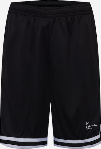 Loosefit Pantalon Karl Kani en noir : devant