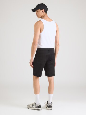 Only & Sons Слим Джинсы 'ONSPLY' в Черный: сзади