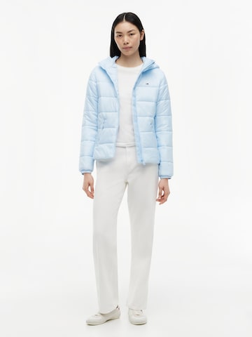 Tommy Jeans - Casaco meia-estação em azul