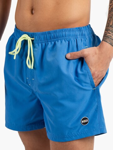 Happy Shorts Swimming shorts 'Double Waistband' in Blue