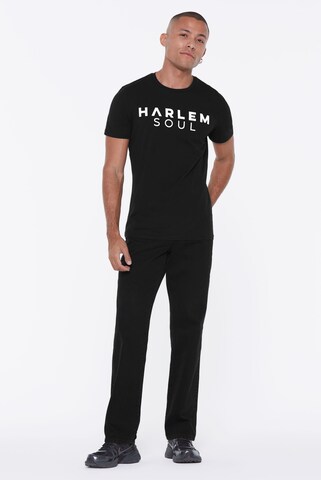 Harlem Soul T-Shirt 'MEL-BOURNE' in Schwarz