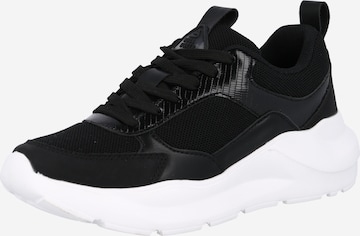 Sneaker bassa di BULLBOXER in nero: frontale