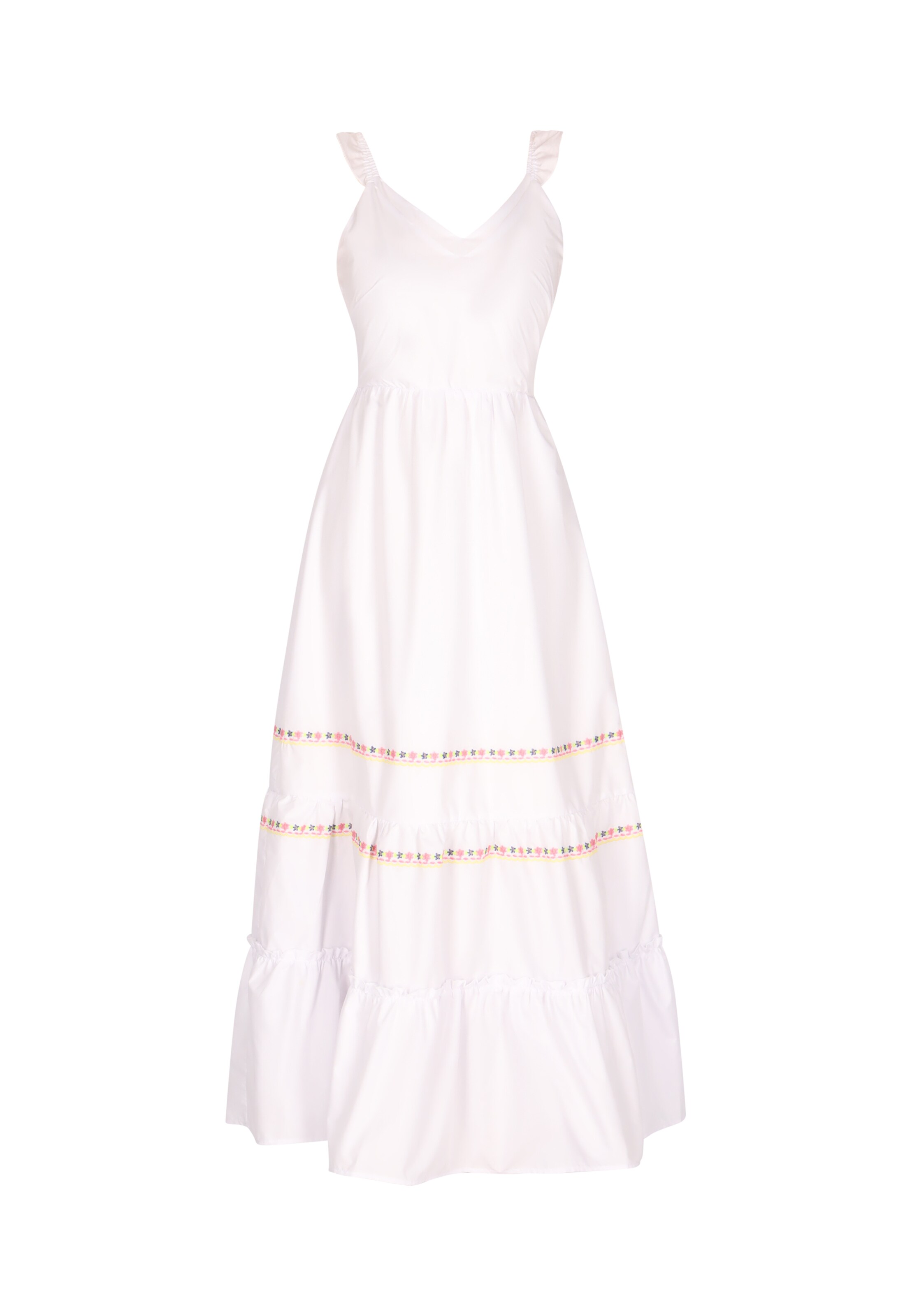 Abito di IZIA in bianco: frontale