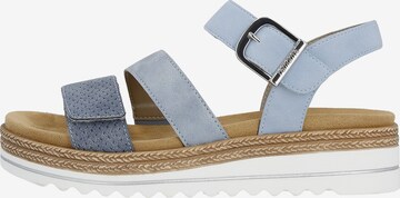 REMONTE Strap Sandals in Blue