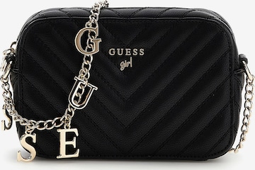 GUESSTorba preko ramena - crna boja: prednji dio